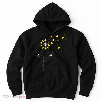 Ducky Dandelion Duckling Duckie Lover Bath Toy Rubber Duck Hoodie