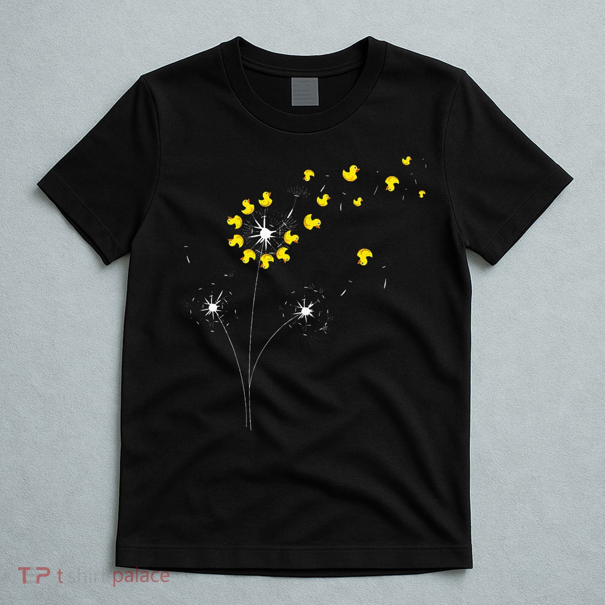 Ducky Dandelion Duckling Duckie Lover Bath Toy Rubber Duck T-Shirt