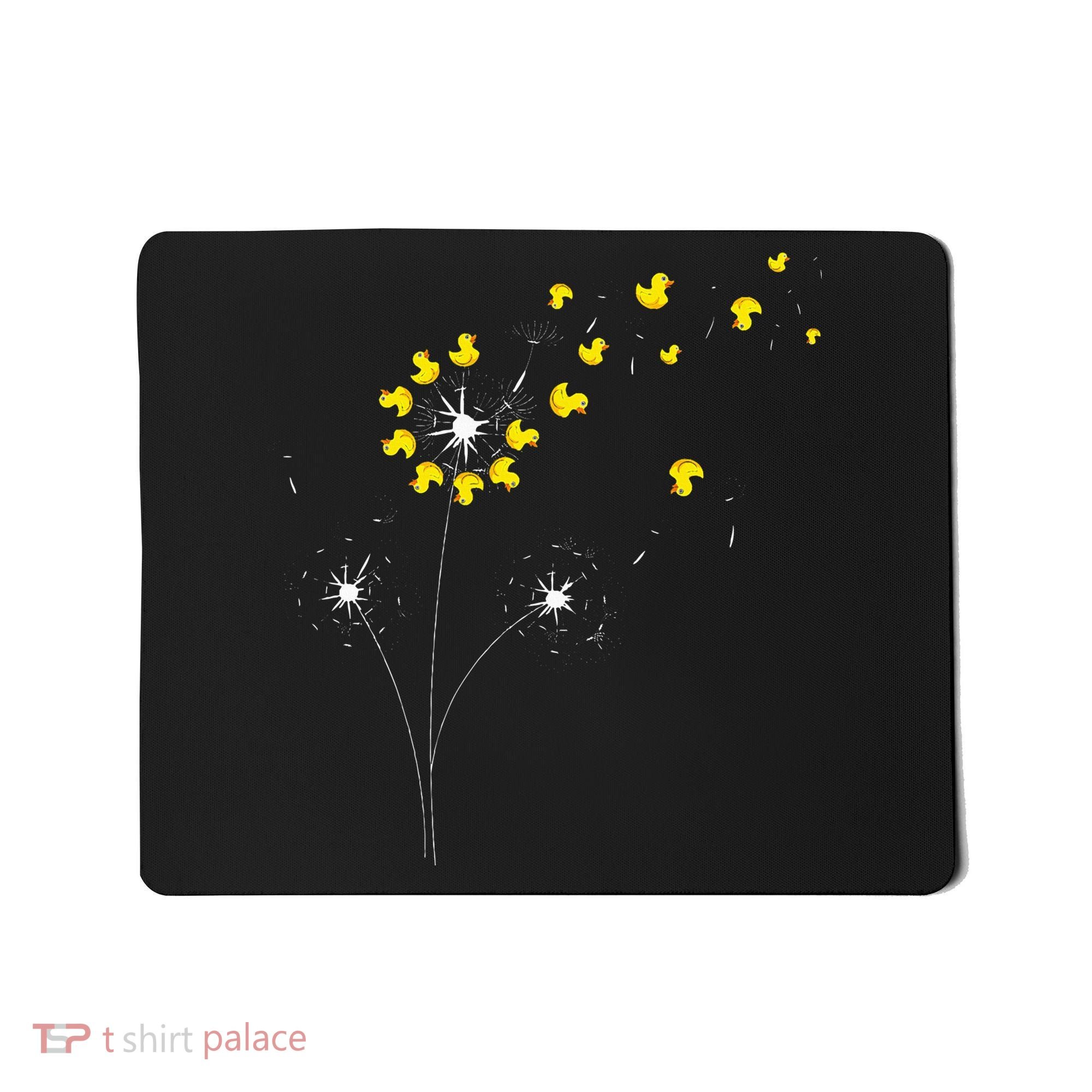 Ducky Dandelion Duckling Duckie Lover Bath Toy Rubber Duck Mousepad