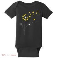 Ducky Dandelion Duckling Duckie Lover Bath Toy Rubber Duck Baby Bodysuit thumb 0
