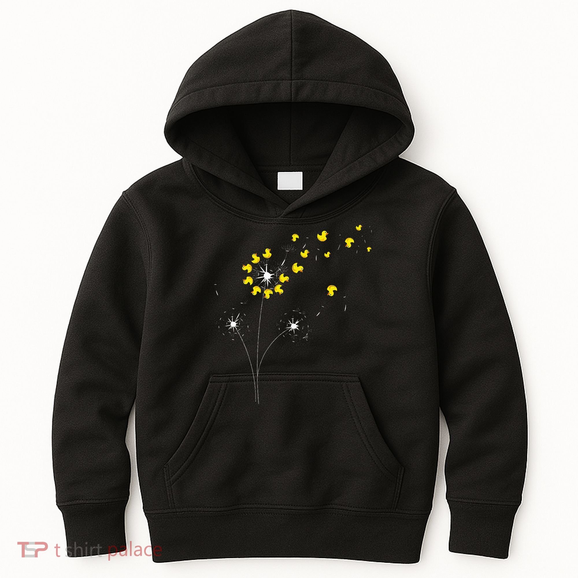 Ducky Dandelion Duckling Duckie Lover Bath Toy Rubber Duck Kids Hoodie