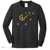 Ducky Dandelion Duckling Duckie Lover Bath Toy Rubber Duck Kids Long Sleeve Shirt thumb 0