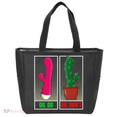 Dil Do Dil DonT Funny Inappropriate Tote Bag