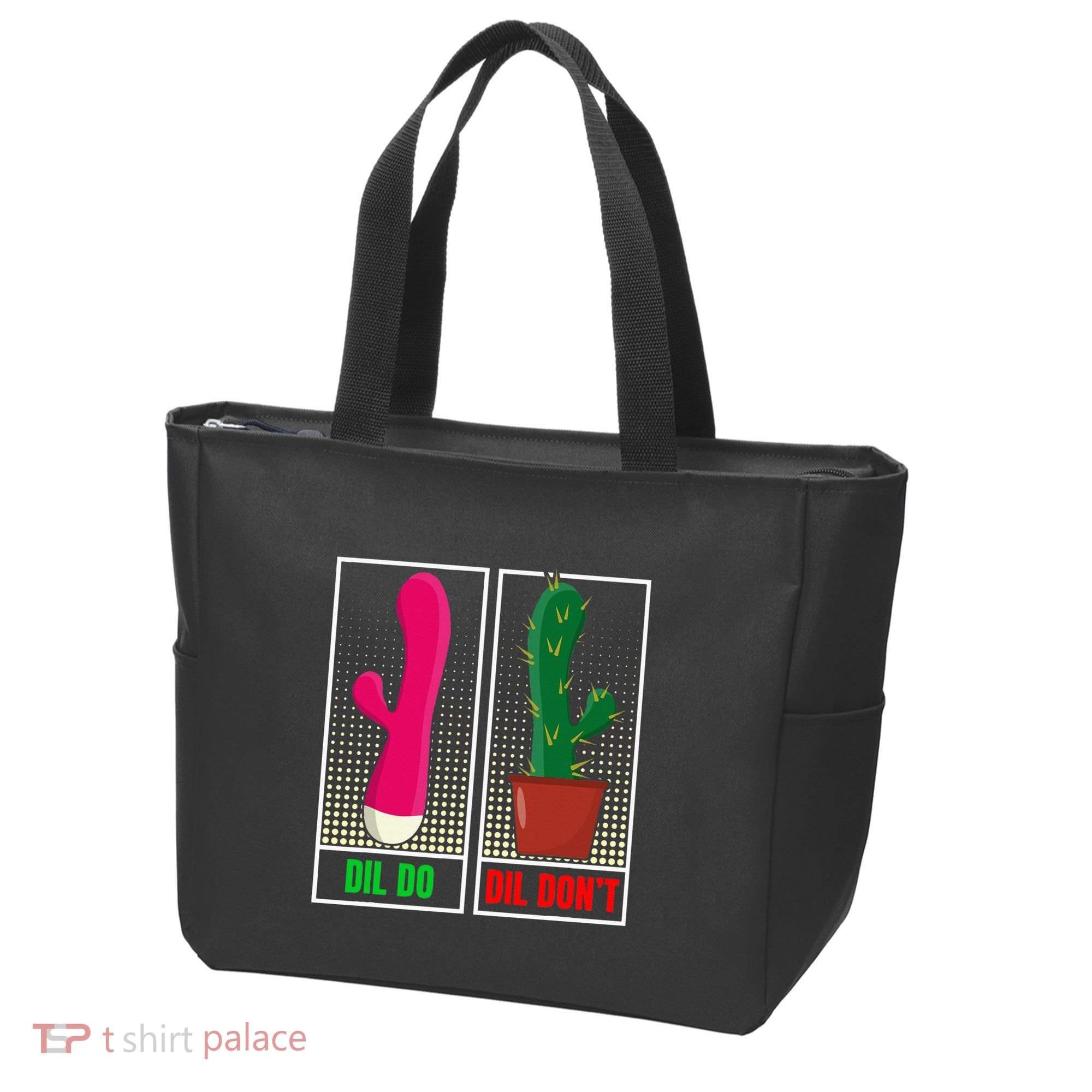 Dil Do Dil DonT Funny Inappropriate Tote Bag