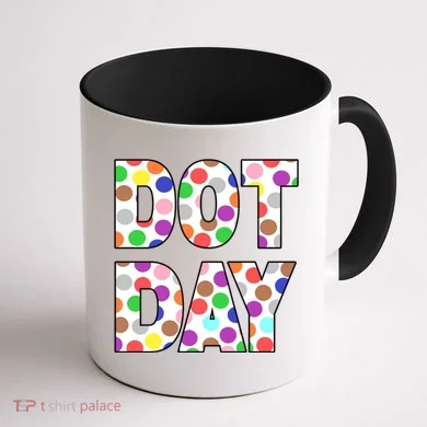 Dotty Dot Day Coffee Mug back