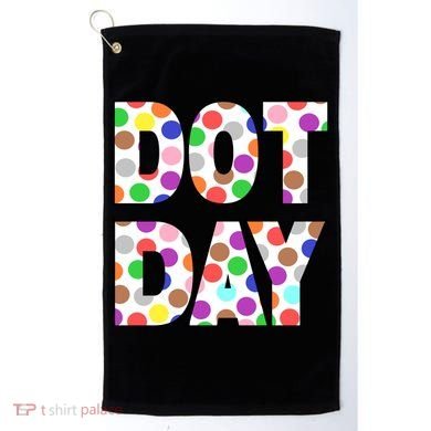 Dotty Dot Day Golf Towel