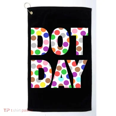Dotty Dot Day Golf Towel
