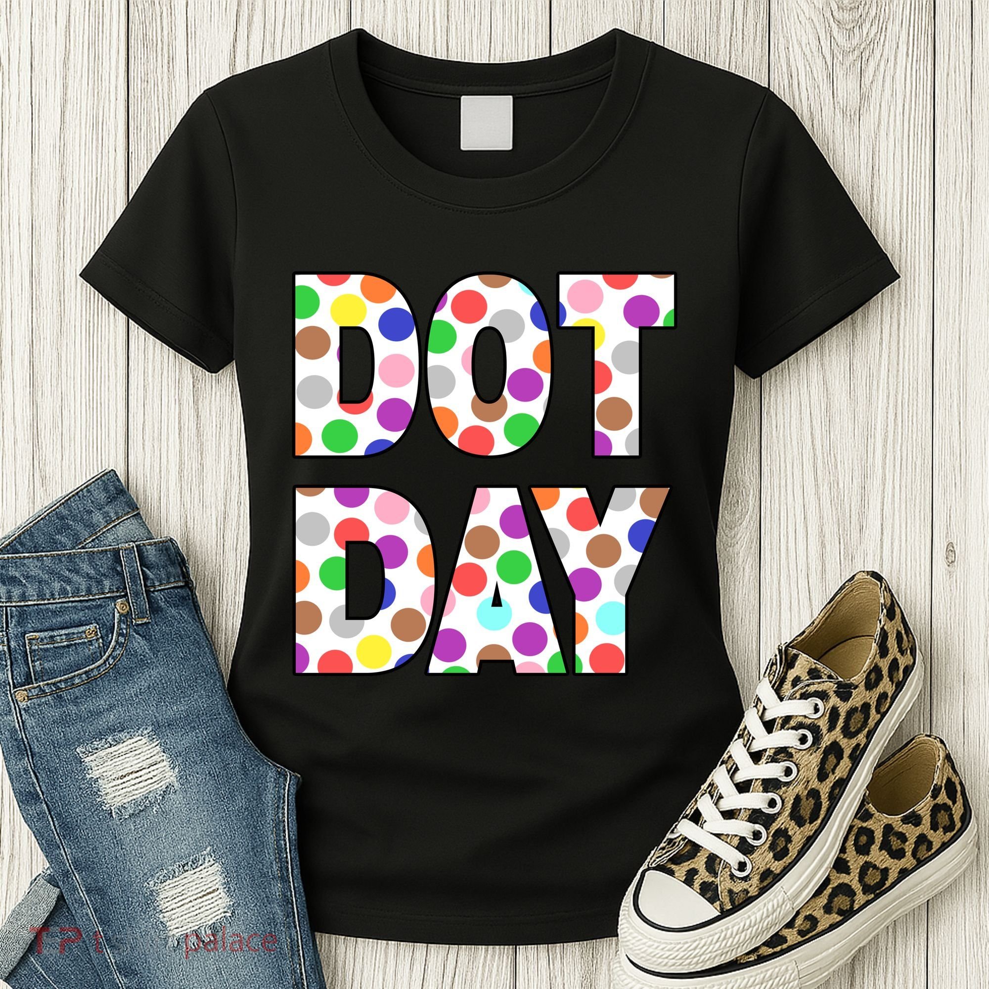 Dotty Dot Day Women's T-Shirt