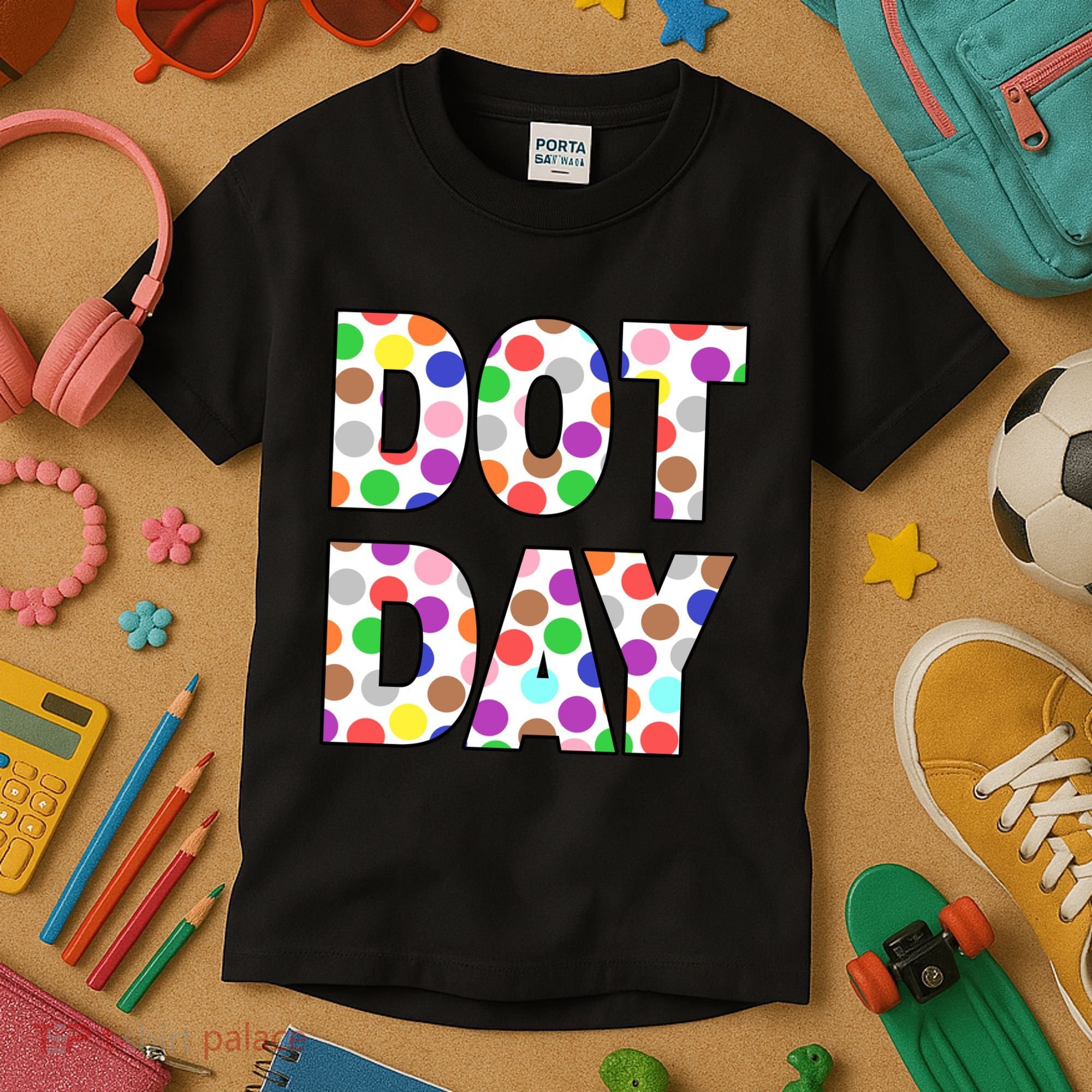 Dotty Dot Day Kids T-Shirt