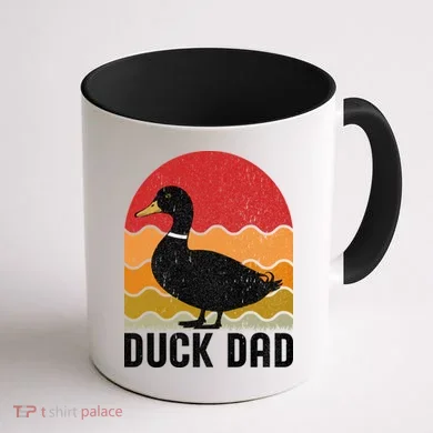 Duck Dad Coffee Mug back