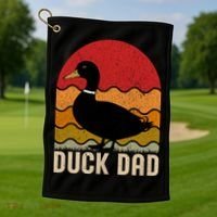 Duck Dad Golf Towel thumb 1