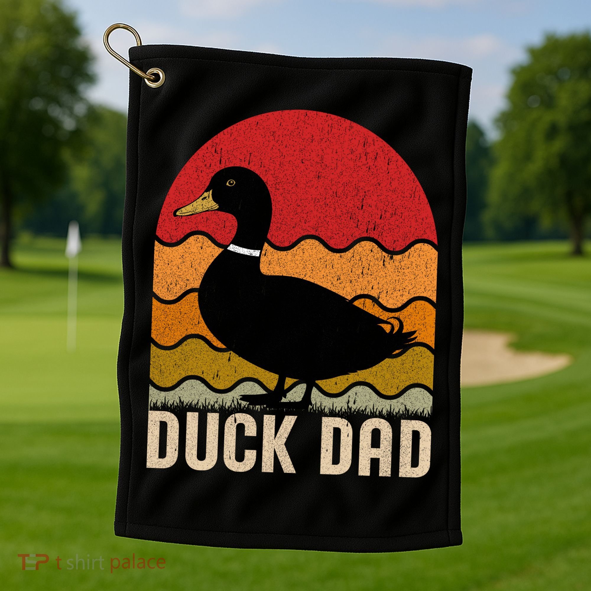 Duck Dad Golf Towel