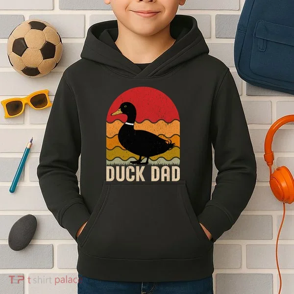 Duck Dad Kids Hoodie