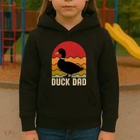 Duck Dad Kids Hoodie thumb 3