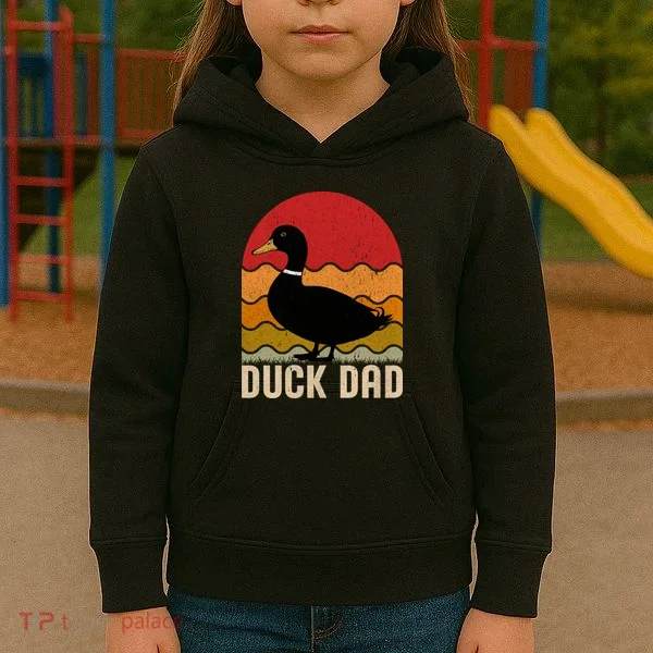 Duck Dad Kids Hoodie