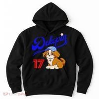 Decopin, Decoy, Dog , No.17, Otani, Pet Dog, Koi Kerhondier, Baseball Game, Decoy Hoodie thumb 0