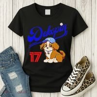 Decopin, Decoy, Dog , No.17, Otani, Pet Dog, Koi Kerhondier, Baseball Game, Decoy Women's T-Shirt thumb 3