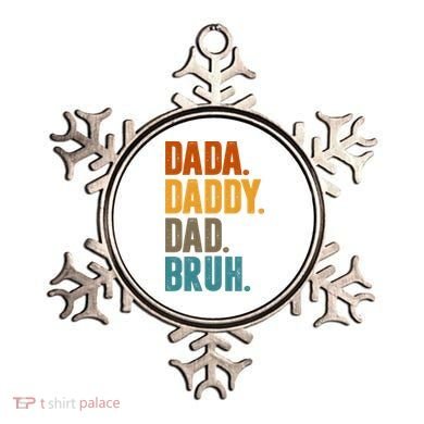 Dada Daddy Dad Bruh Vintage Ornament