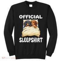 Dachshund Doxie Dog Sleep Pajamas Nightgown Sweatshirt thumb 0