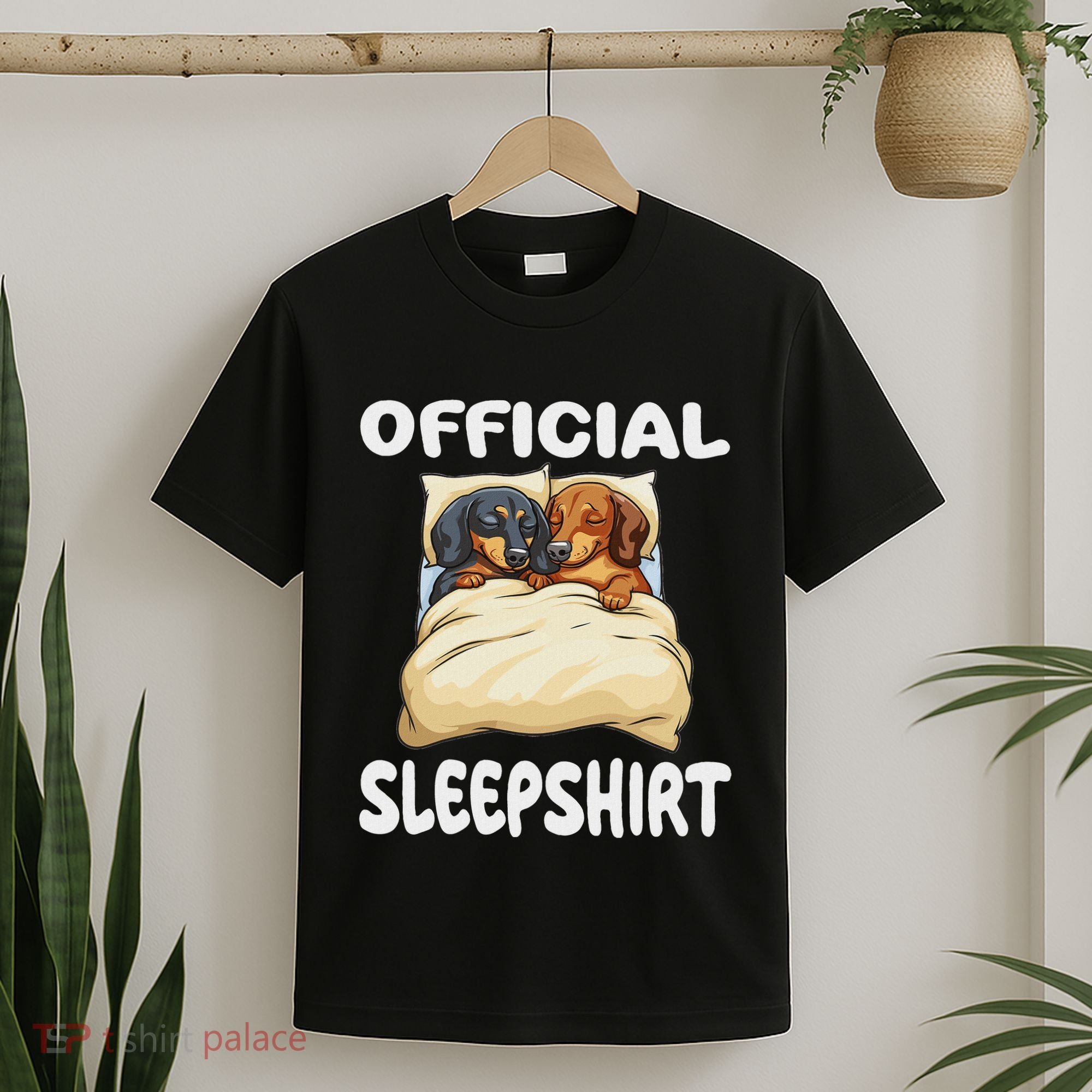 Dachshund Doxie Dog Sleep Pajamas Nightgown T-Shirt