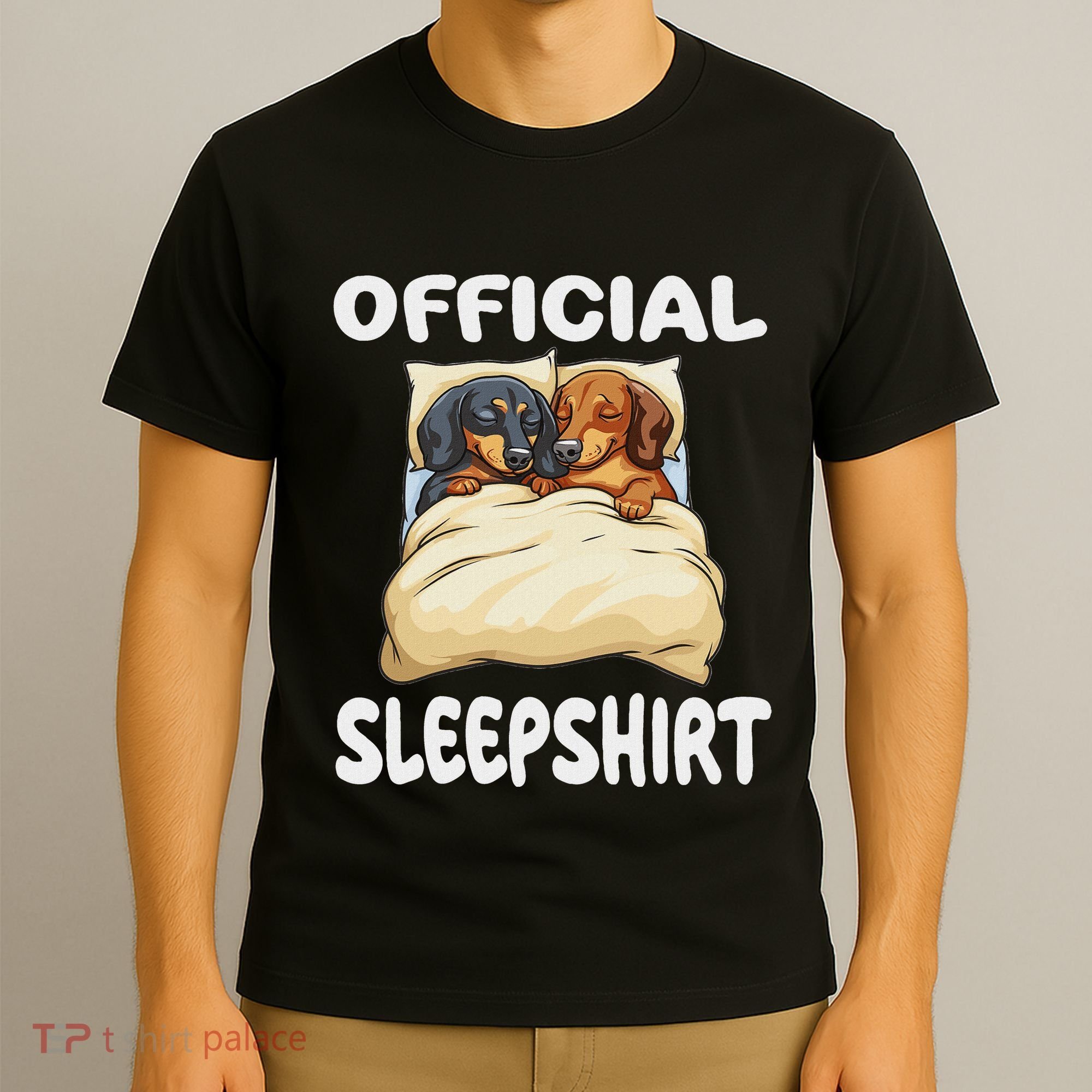 Dachshund Doxie Dog Sleep Pajamas Nightgown T-Shirt