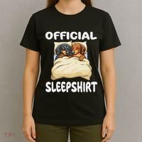 Dachshund Doxie Dog Sleep Pajamas Nightgown T-Shirt thumb 4