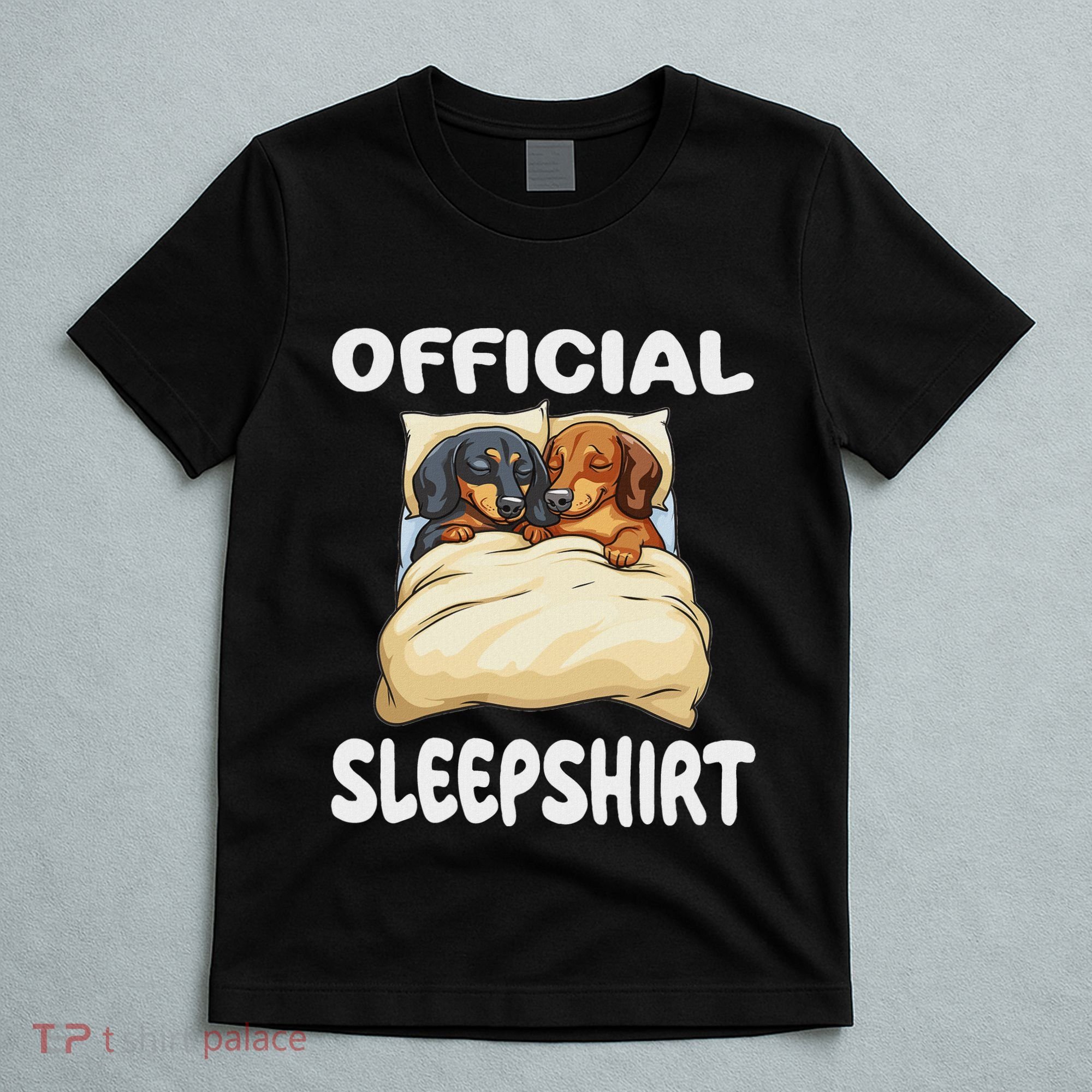 Dachshund Doxie Dog Sleep Pajamas Nightgown T-Shirt