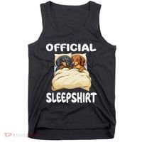 Dachshund Doxie Dog Sleep Pajamas Nightgown Tank Top thumb 0