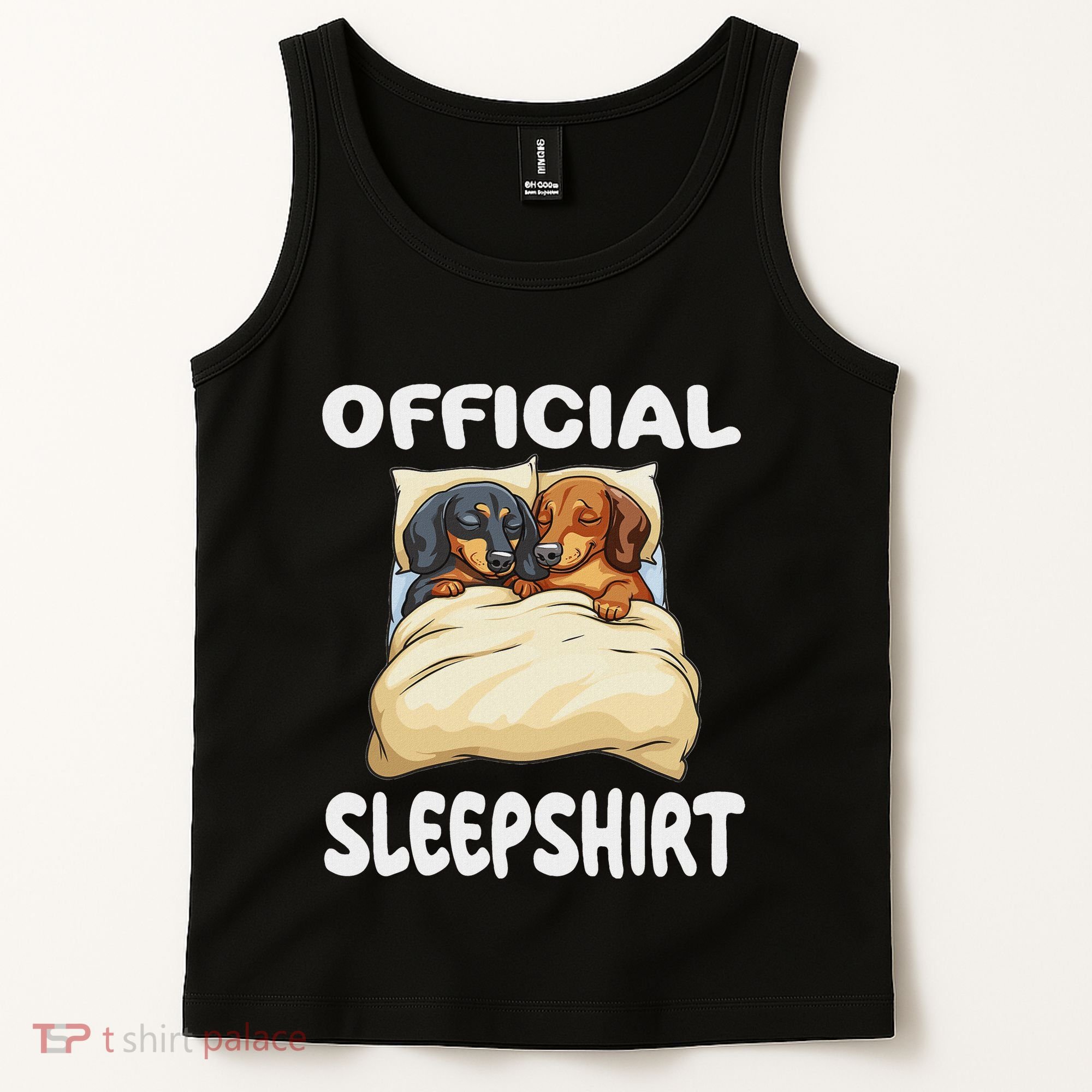 Dachshund Doxie Dog Sleep Pajamas Nightgown Tank Top