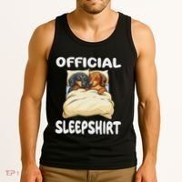 Dachshund Doxie Dog Sleep Pajamas Nightgown Tank Top thumb 3