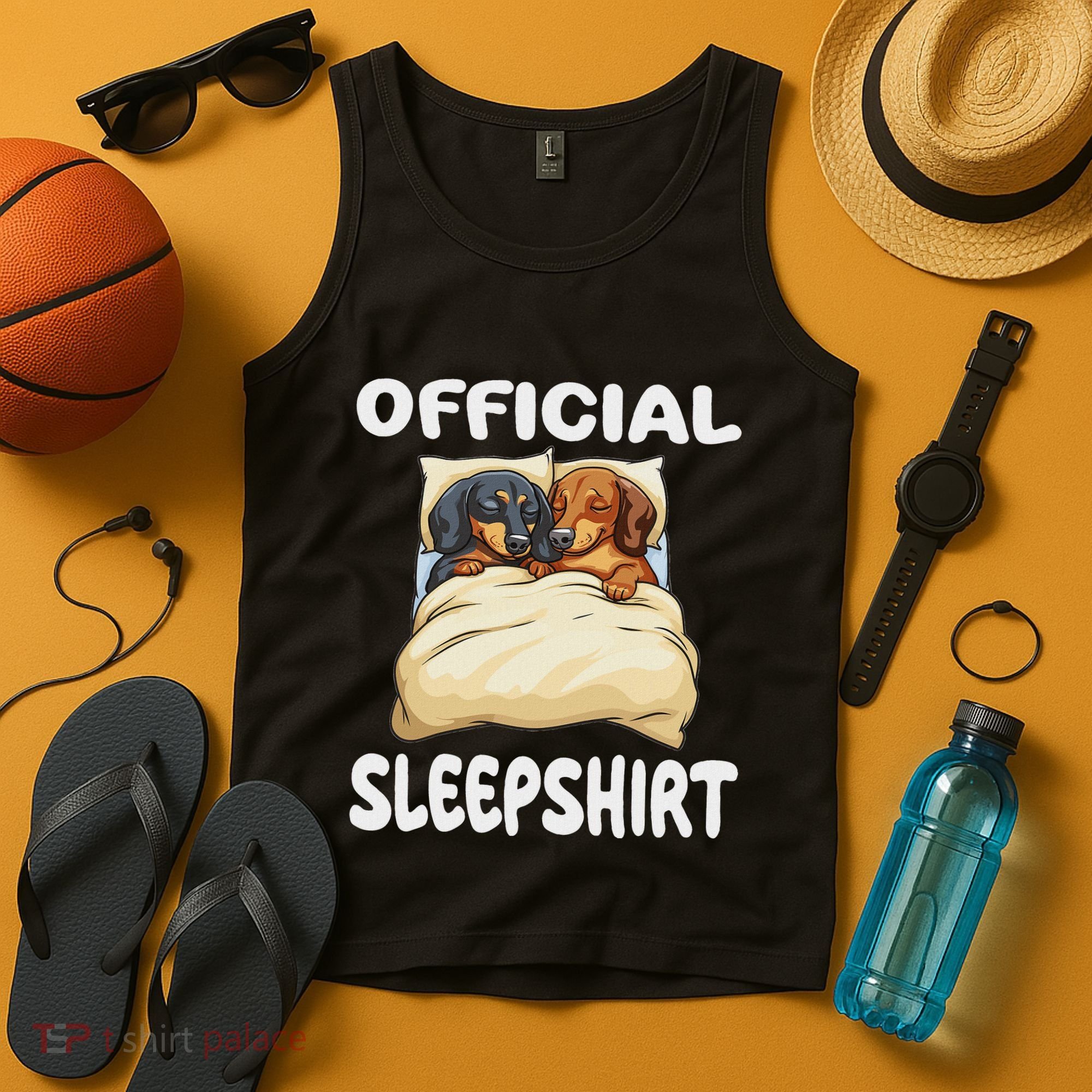 Dachshund Doxie Dog Sleep Pajamas Nightgown Tank Top