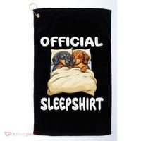 Dachshund Doxie Dog Sleep Pajamas Nightgown Golf Towel thumb 0