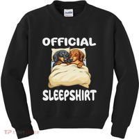 Dachshund Doxie Dog Sleep Pajamas Nightgown Kids Sweatshirt thumb 0