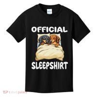 Dachshund Doxie Dog Sleep Pajamas Nightgown Kids T-Shirt thumb 0