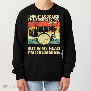 Drummer Design Drumline Drumming Drummer Women's Sweatshirt