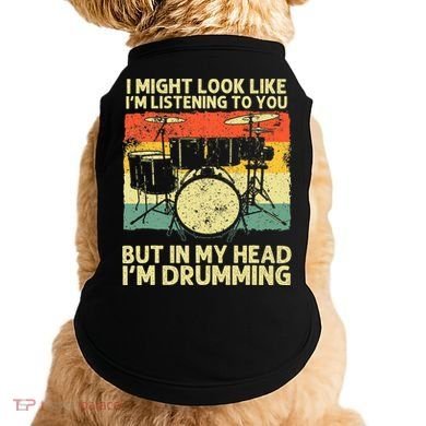 Drummer Design Drumline Drumming Drummer Doggie Tank