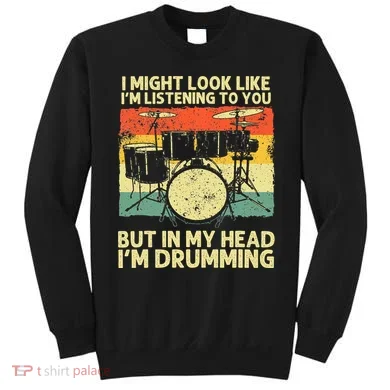 Drummer Design Drumline Drumming Drummer Sweatshirt