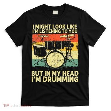 Drummer Design Drumline Drumming Drummer T-Shirt