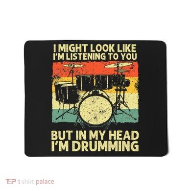 Drummer Design Drumline Drumming Drummer Mousepad