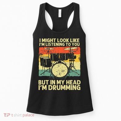Drummer Design Drumline Drumming Drummer Women's Tank Top