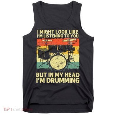 Drummer Design Drumline Drumming Drummer Tank Top