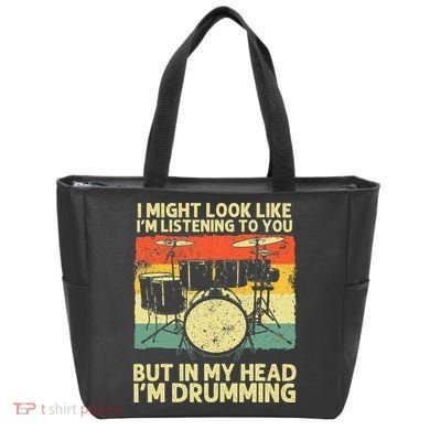 Drummer Design Drumline Drumming Drummer Tote Bag