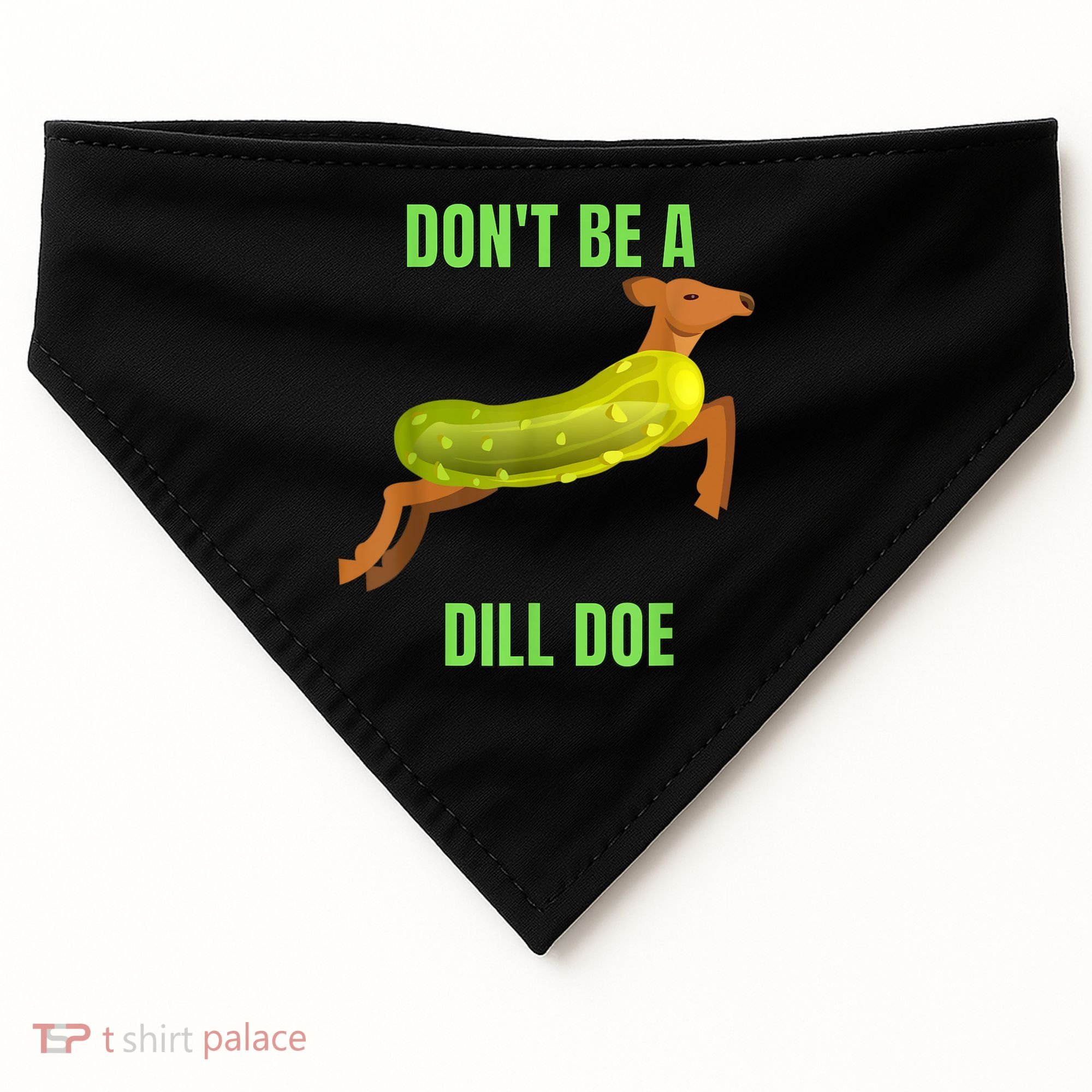 Dill Doe Dill Pickle USA-Made Doggie Bandana