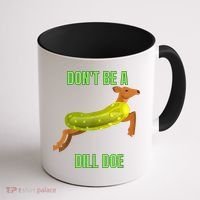 Dill Doe Dill Pickle Coffee Mug thumb 1