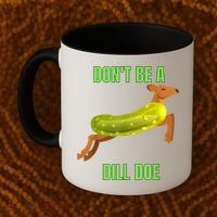 Dill Doe Dill Pickle Coffee Mug thumb 2