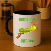 Dill Doe Dill Pickle Coffee Mug thumb 4
