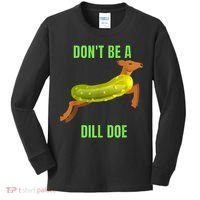 Dill Doe Dill Pickle Kids Long Sleeve Shirt thumb 0