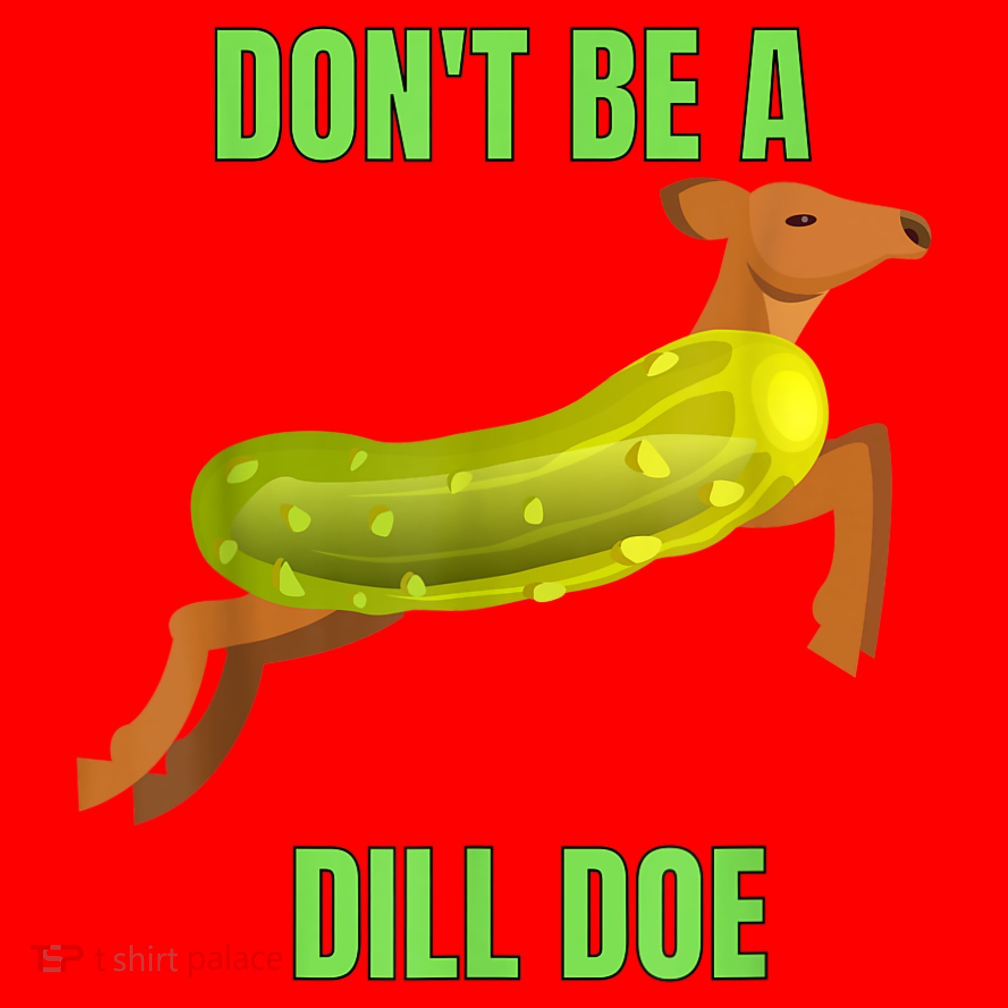 Dill Doe Dill Pickle Santa Hat