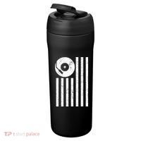 Dj Deejay Disk Jockey Turntable American Flag Djing  24oz Duet Stainless Steel Tumbler thumb 3