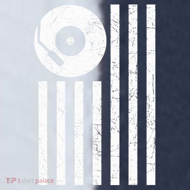 Dj Deejay Disk Jockey Turntable American Flag Djing  Sport-Tek Competitor United Soccer Jersey